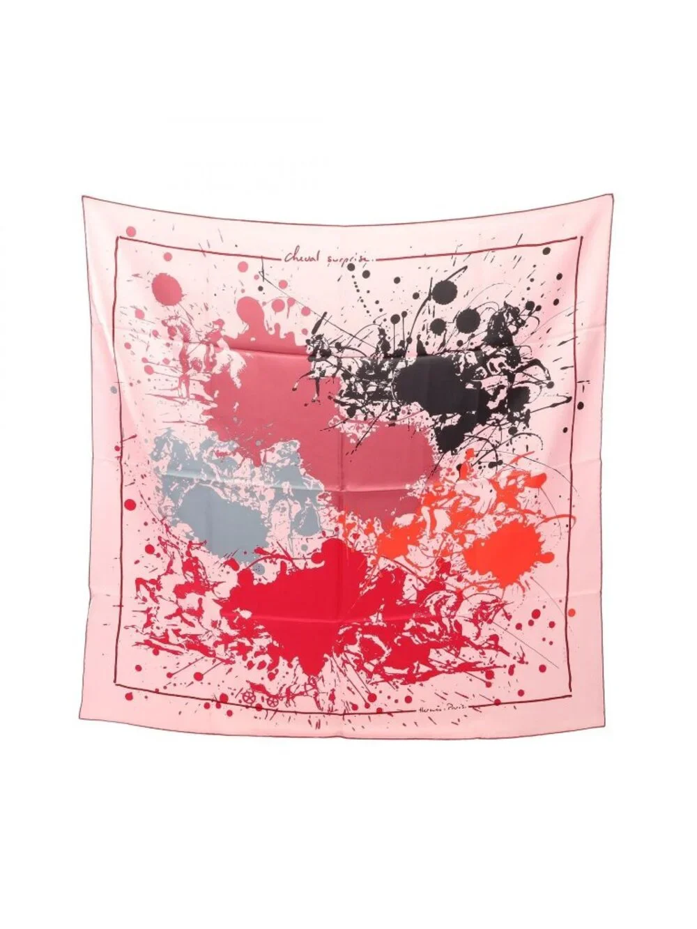 Hermes Scarf Carre 90 an Unexpected Horse Silk